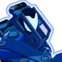 Loader survivor portrait with her helmet and lifting suit